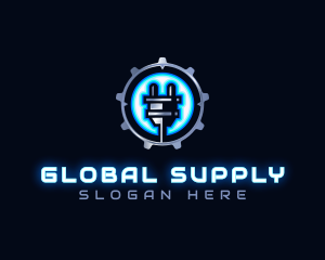 Supply - Power Energy Plug logo design