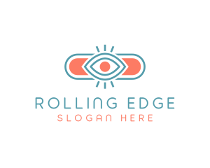 Skating - Eye Skateboard Skater logo design