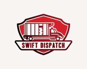 Dispatch - Logistics Truck Dispatch logo design