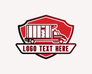 Cement Truck - Logistics Truck Dispatch logo design