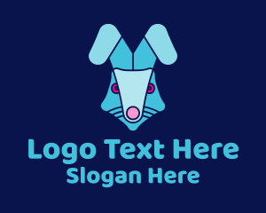 Rabbit Head Character Logo