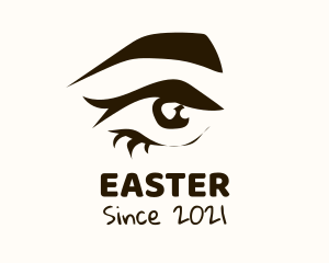 Eagle Eye - Abstract Eyebrow Eye logo design