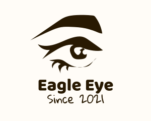 Abstract Eyebrow Eye logo design