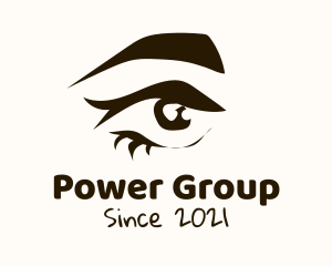 Optometry - Abstract Eyebrow Eye logo design