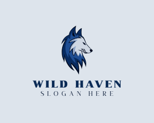 Wild Wolves Animal logo design