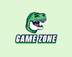 Gaming Dinosaur Monster logo design