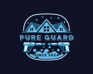 Pressure Wash Sanitation  logo design