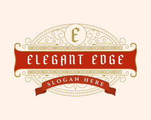 Royal Elegant Ornament logo design