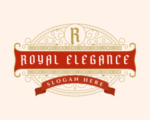 Royal Elegant Ornament logo design