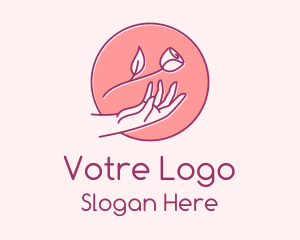 Rose Flower Skincare  Logo