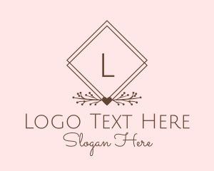 Letter - Simple Branch Letter logo design