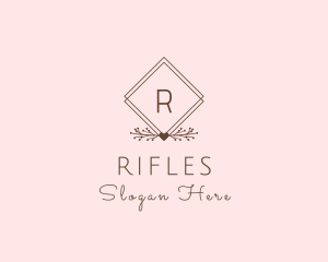 Simple Branch Diamond logo design