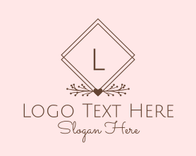 Chic - Simple Branch Letter logo design