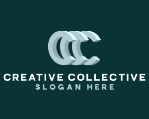 Creative Advertising Letter C logo design