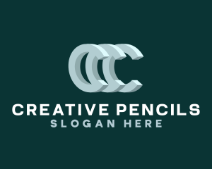 Creative Advertising Letter C logo design