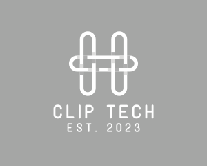 Clip - Modern Basket Weave logo design