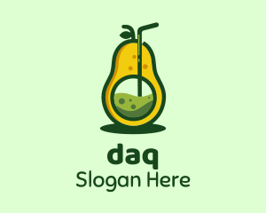 Healthy Avocado Drink Logo