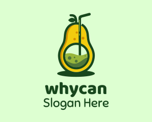 Healthy Avocado Drink Logo