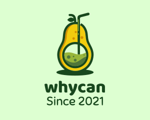 Juice Stand - Healthy Avocado Drink logo design