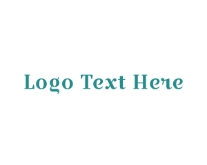 Font - Fancy Elegant Brand logo design