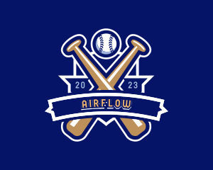 Baseball Varsity Sports logo design