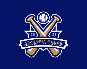 Baseball Varsity Sports logo design