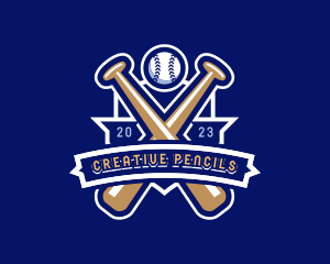 Baseball Varsity Sports logo design