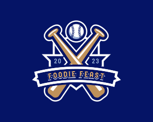 Baseball Varsity Sports logo design