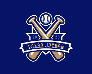 Baseball Varsity Sports logo design