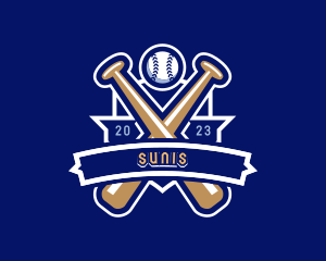 Baseball Varsity Sports logo design