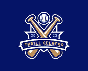 Baseball Varsity Sports logo design