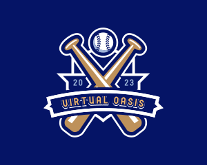 Baseball Varsity Sports logo design