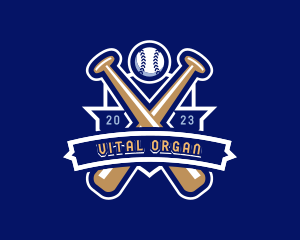 Baseball Varsity Sports logo design