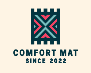 Mat - Ethnic Carpet Pattern logo design