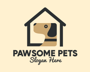 Pet Dog House  logo design