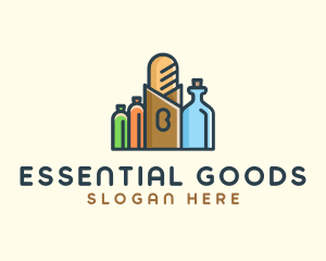 Item - Grocery Items Beverages logo design