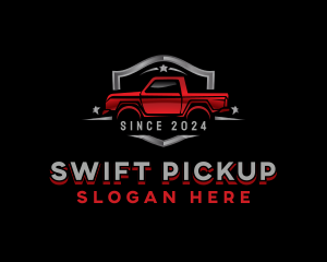 Pickup - Automobile Pickup Mechanic logo design