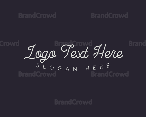 Elegant Clothing Brand Logo