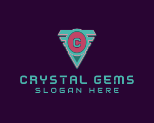 Diamond Gem Wings logo design