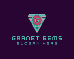 Diamond Gem Wings logo design