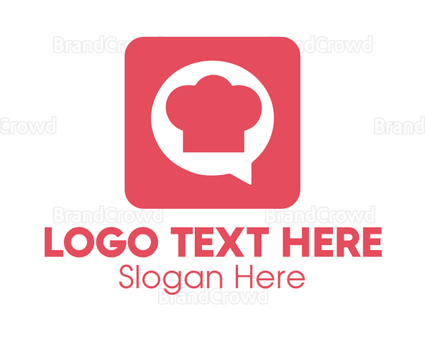 Chef Restaurant Chat Logo