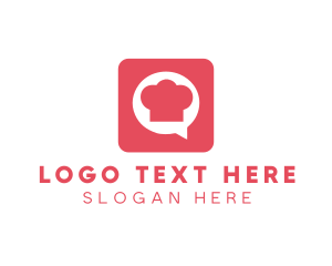 Chef Restaurant Chat logo design