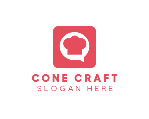 Chef Restaurant Chat logo design