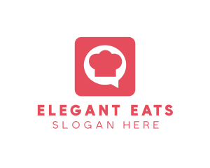 Chef Restaurant Chat logo design