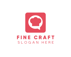 Chef Restaurant Chat logo design