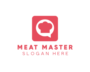 Chef Restaurant Chat logo design