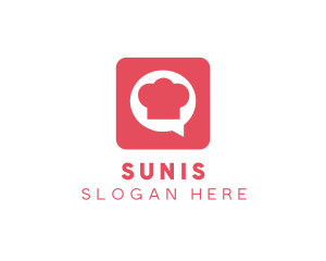 Chef Restaurant Chat logo design