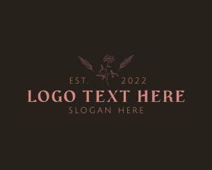 Floral Beauty Elegant Logo