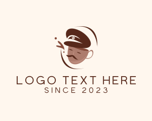 Coffee Shop - Coffee Cup Officer logo design