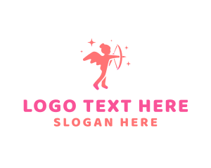 Magical - Female Cupid Boutique logo design